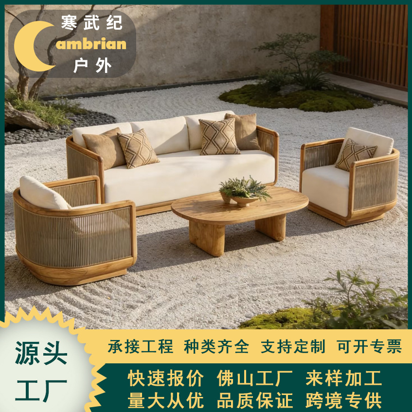 Outdoor Furniture Teak Wood - Outdoor Sofa Teak Outdoor Open-air Bed