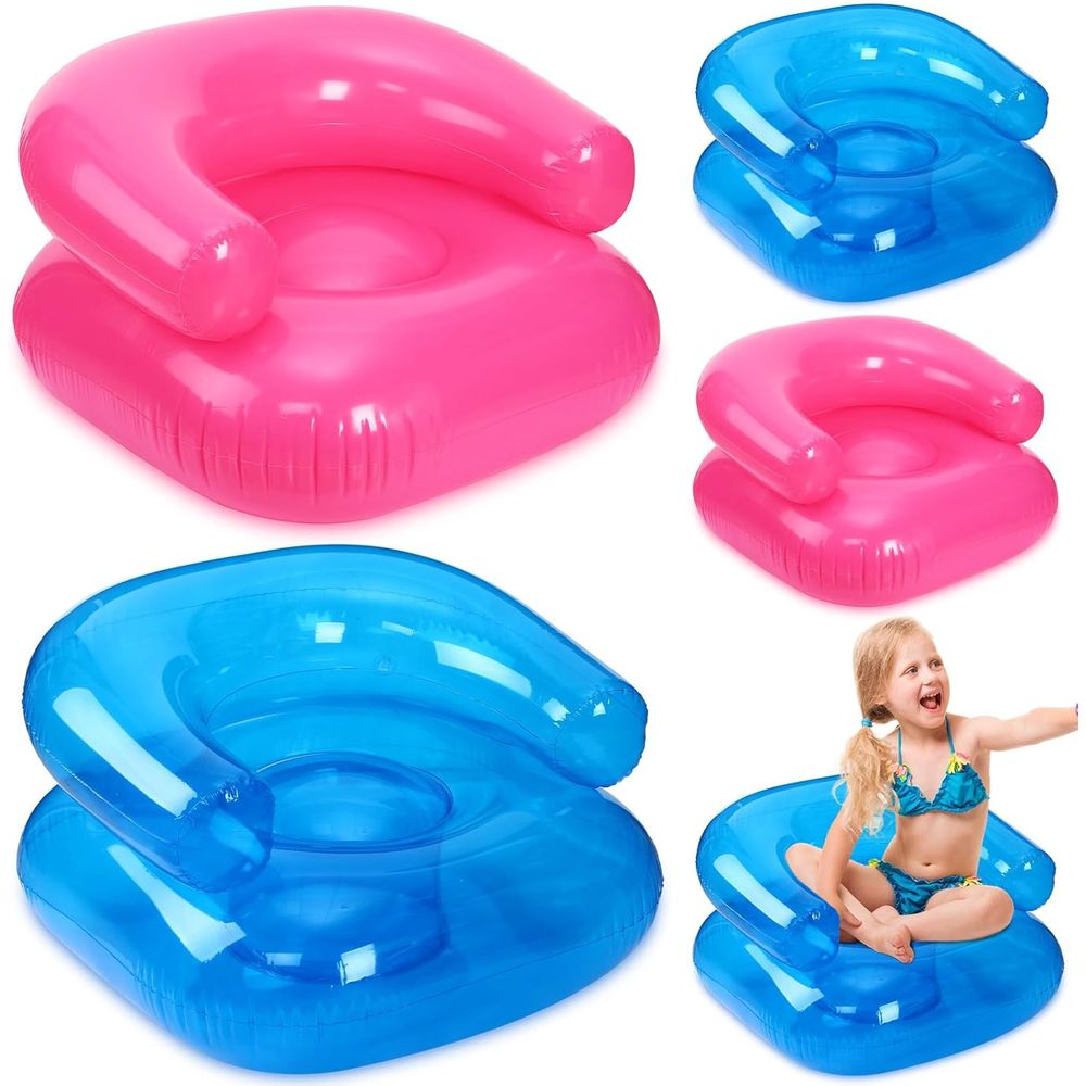 Outdoor Furniture Kids - 4 Pcs 28 Inch Kids Inflatable