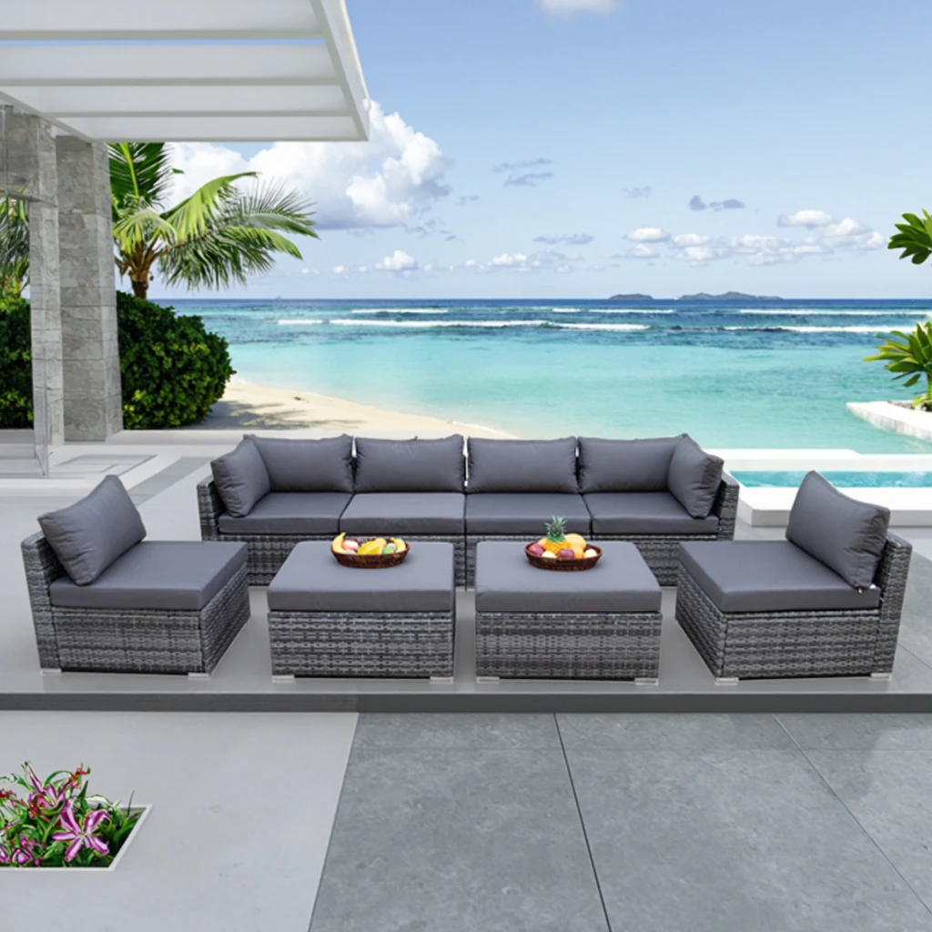 Outdoor Furniture Set With Fire Pit - Contemporary Outdoor Furniture Sofa Patio Furniture