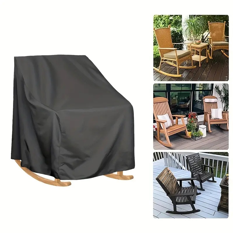 Outdoor Furniture Patio - Heavy-Duty Oxford Fabric Outdoor Rocking Chair