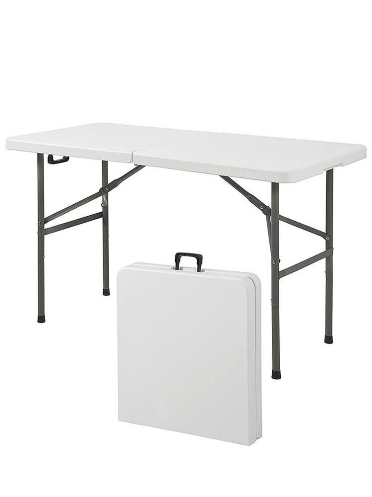 Outdoor Furniture Exhibition - Outdoor Portable HDPE Folding Table for