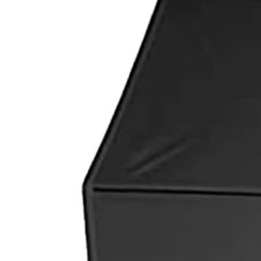 Outdoor Furniture Black - Black Waterproof Oxford Dust Cover 24x24x30