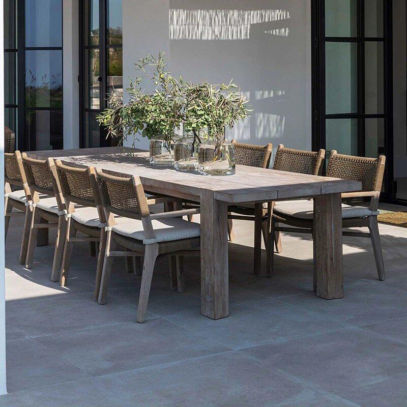 Outdoor Furniture Teak Wood - Outdoor Tables And Chairs Anti-corrosion Teak