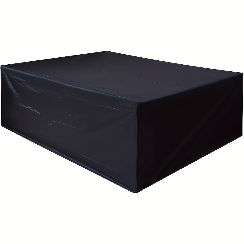 Outdoor Furniture Black - Black outdoor furniture cover, 420D Oxford