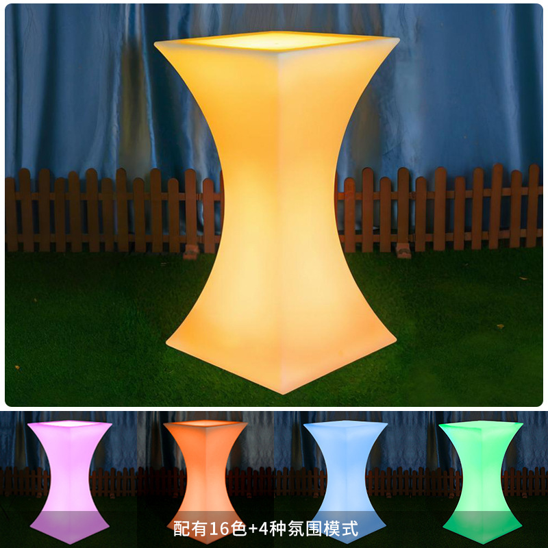 Waterproof LED Light Up Table  - огляд і ціна Outdoor Furniture Exhibition