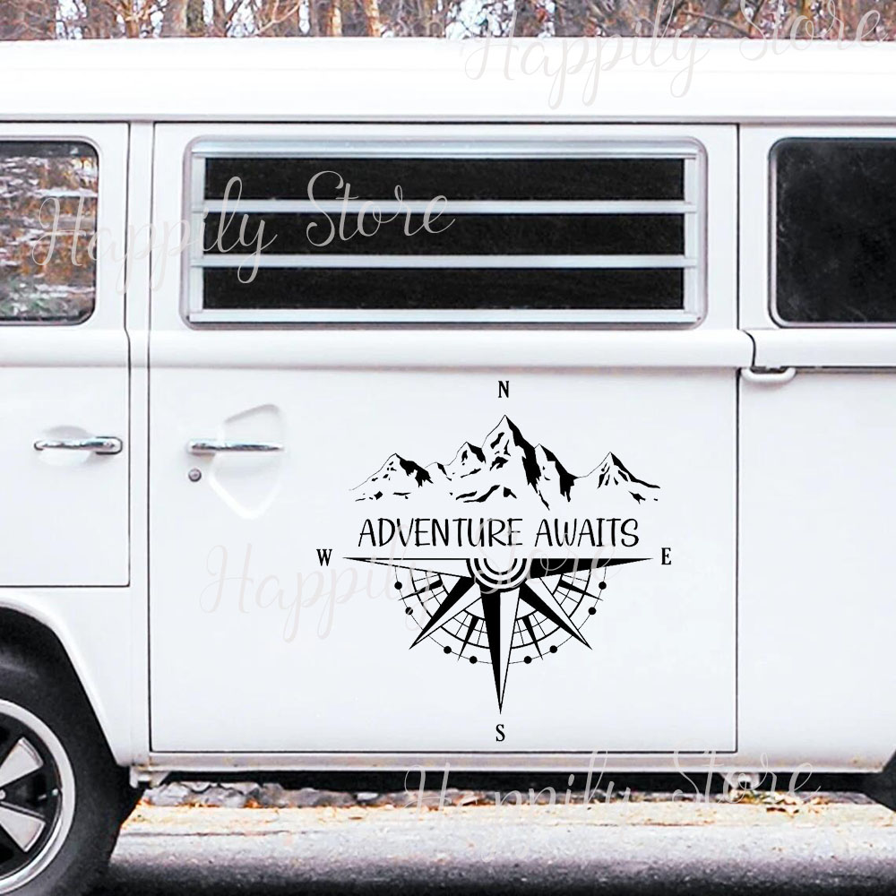 Campervan Stickers Adventure A - огляд і ціна Outdoor Furniture Ideas
