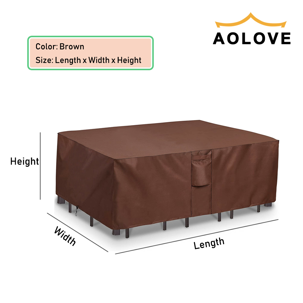 Brown 420D HEAVY DUTY Outdoor  - огляд і ціна Outdoor Furniture Weatherproof