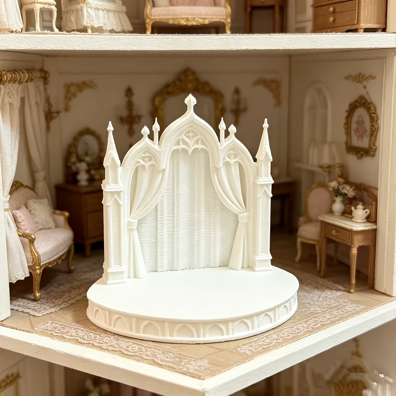 Gothic Castle Diorama Platform - огляд і ціна Outdoor Furniture Material