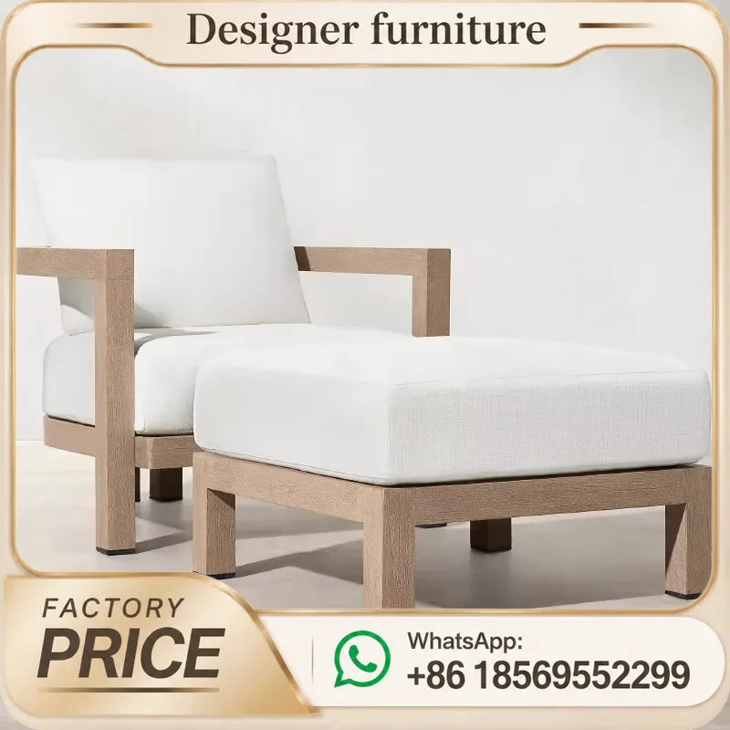 Teak Wood Sofa Set Waterproof  - огляд і ціна Outdoor Furniture Teak Wood
