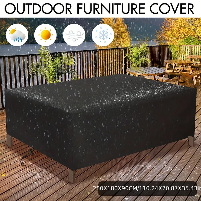 Outdoor furniture dust cover,  - огляд і ціна Outdoor Furniture Black