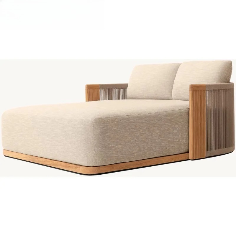Patio Teak Chaise Lounge Daybe - огляд і ціна Outdoor Furniture Teak Wood