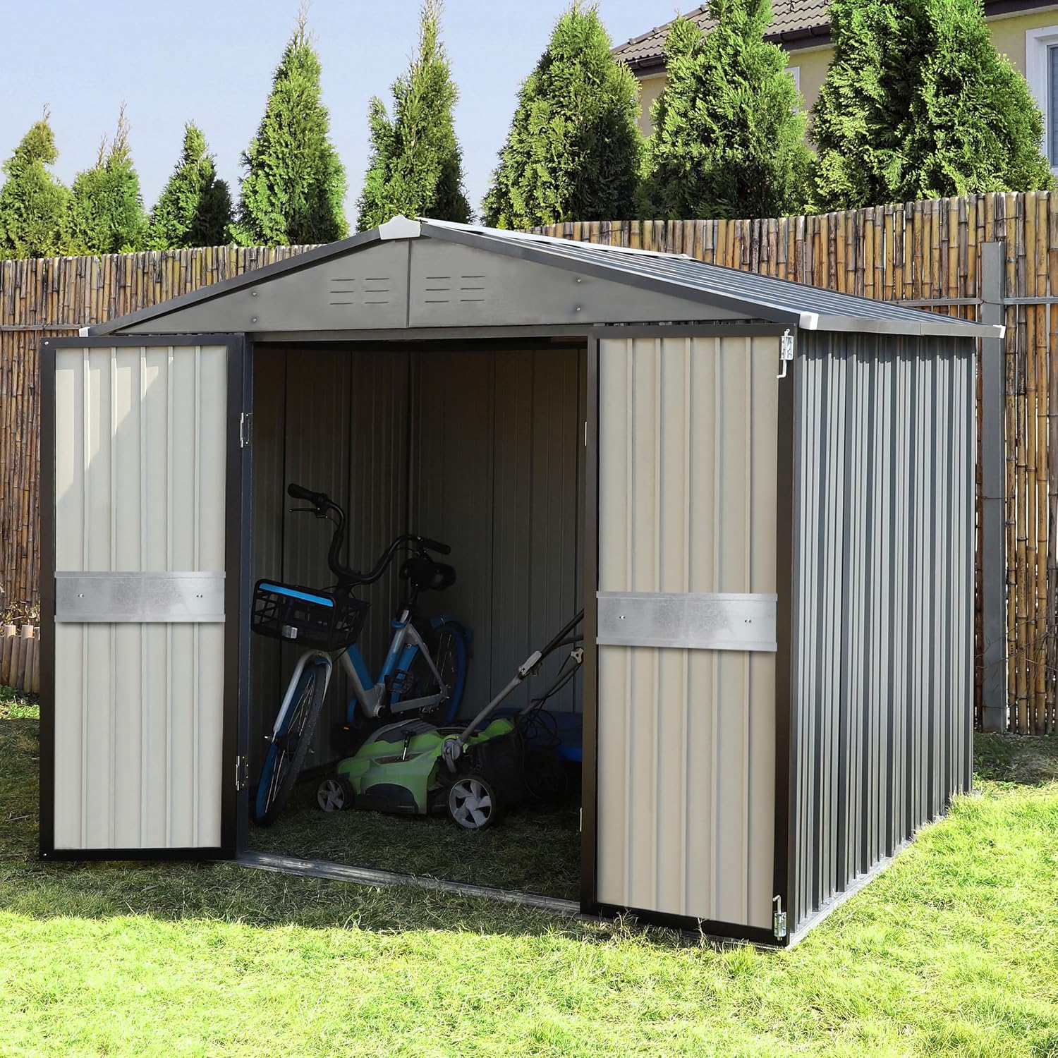 10' x 10' Outdoor Storage Shed - огляд і ціна Outdoor Furniture Patio