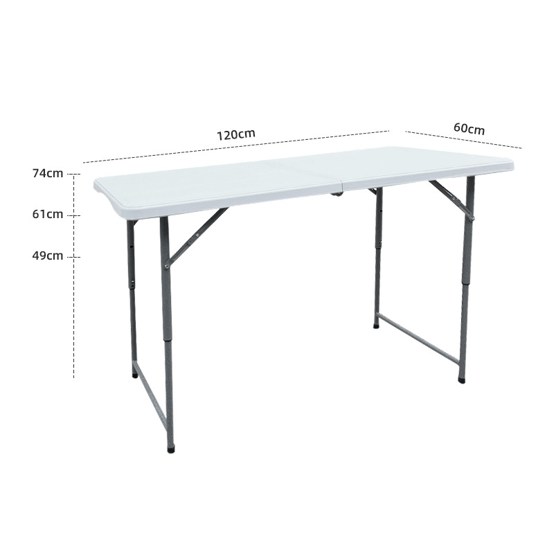 Folding table outdoor HDPE por - огляд і ціна Outdoor Furniture Exhibition