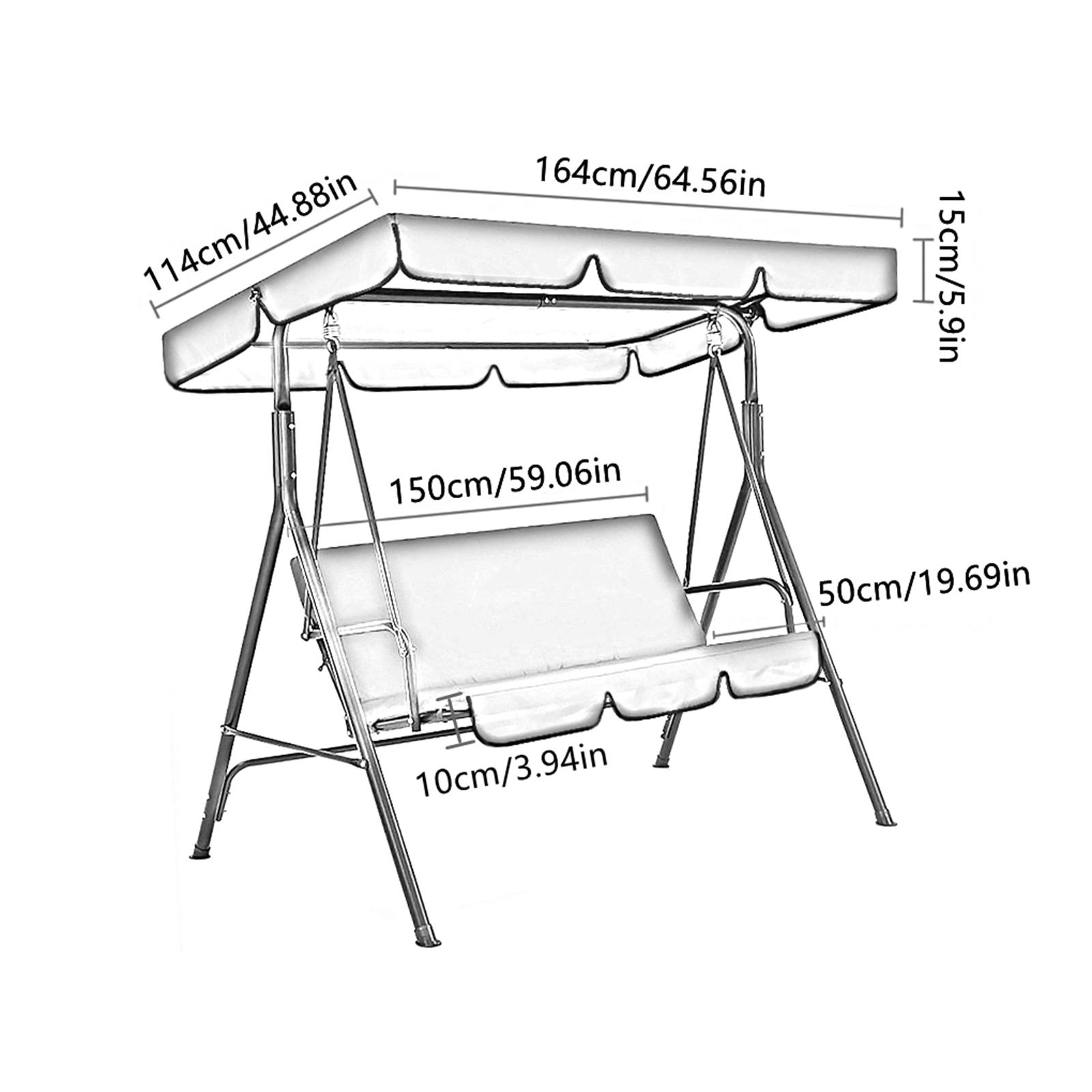 Patio Swing Canopy Replacement - огляд і ціна Outdoor Furniture Ideas