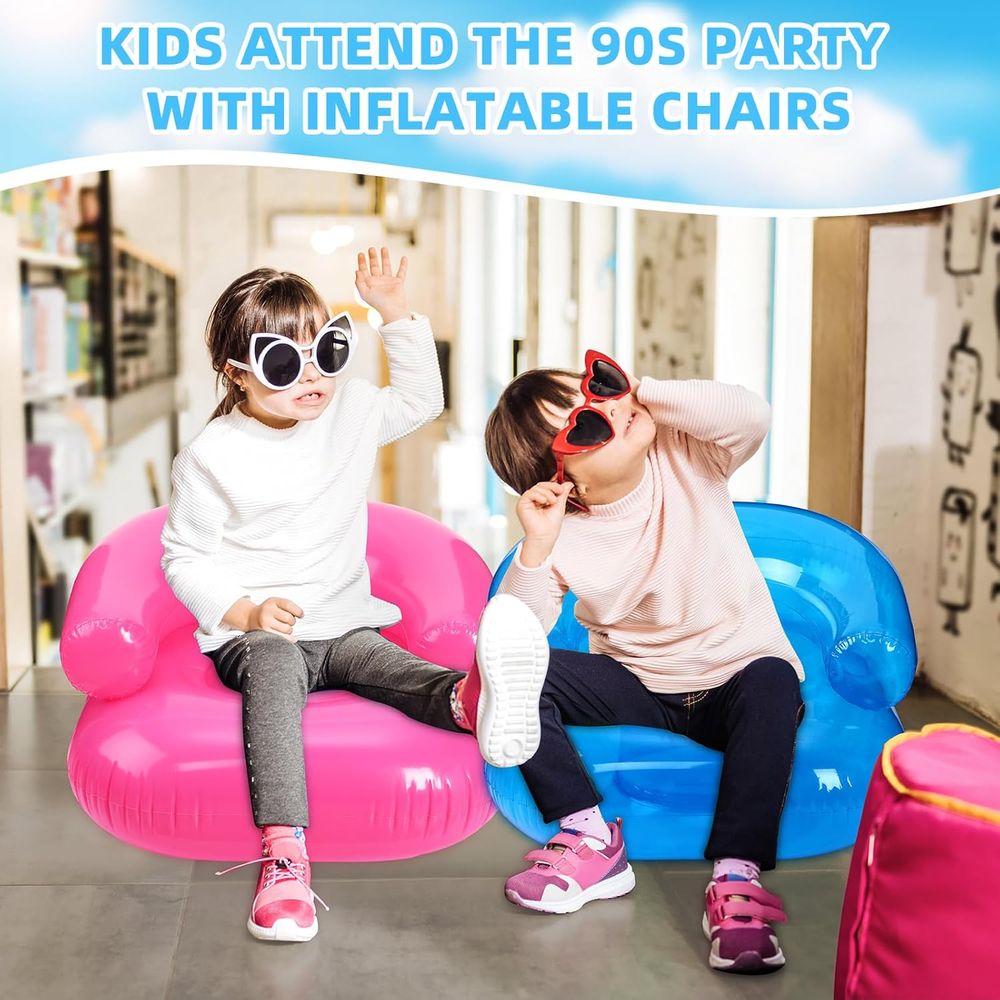 4 Pcs 28 Inch Kids Inflatable  - огляд і ціна Outdoor Furniture Kids