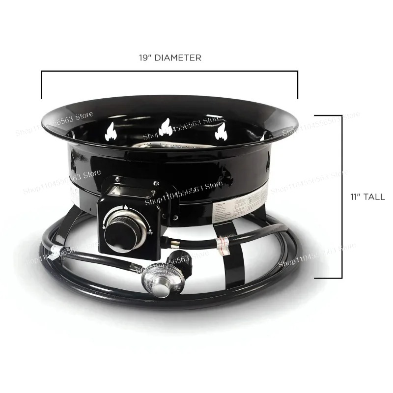 Portable Propane Fire Pit 58,0 - огляд і ціна Outdoor Furniture And Fire Pit