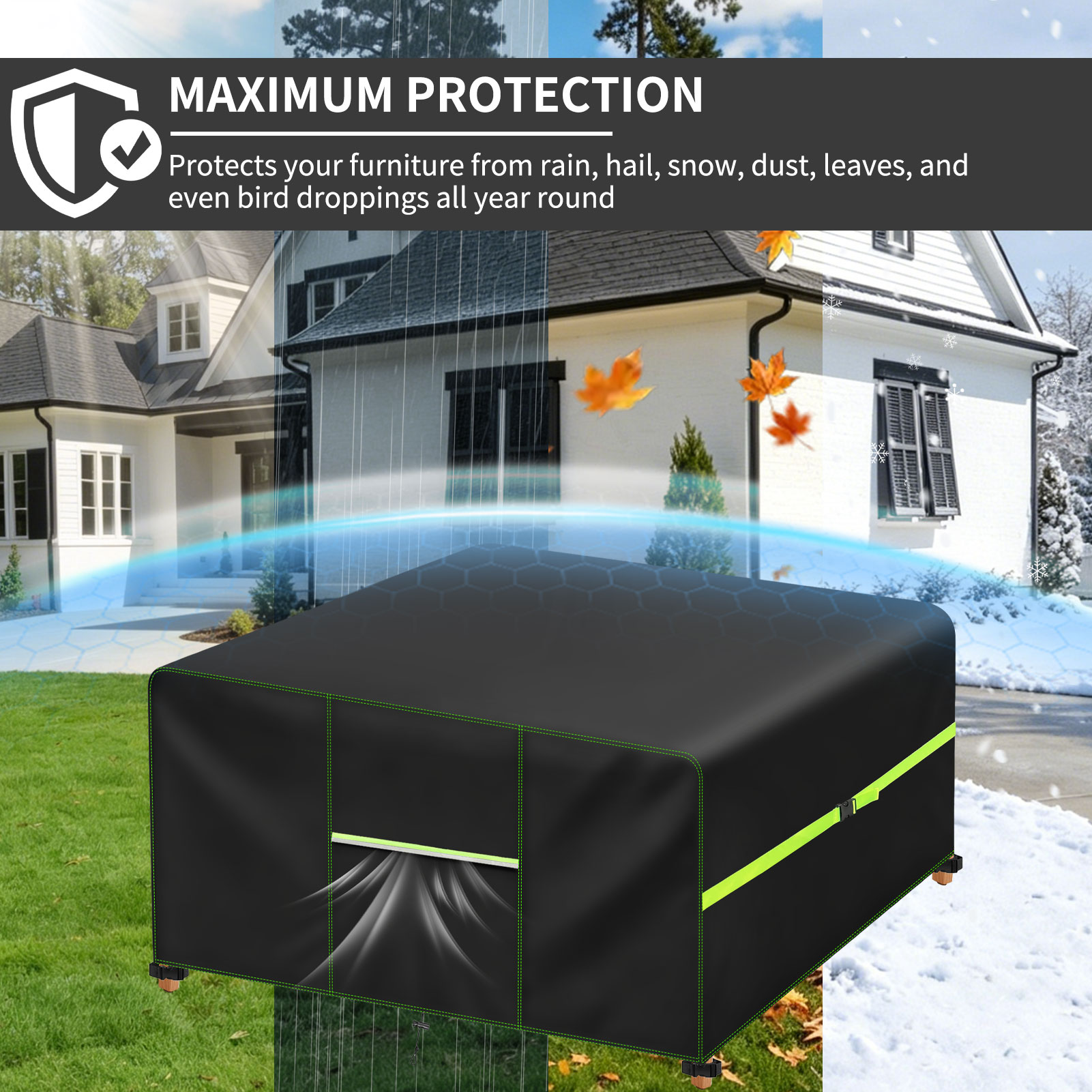 Garden Furniture Cover With Ai - огляд і ціна Outdoor Furniture Weatherproof