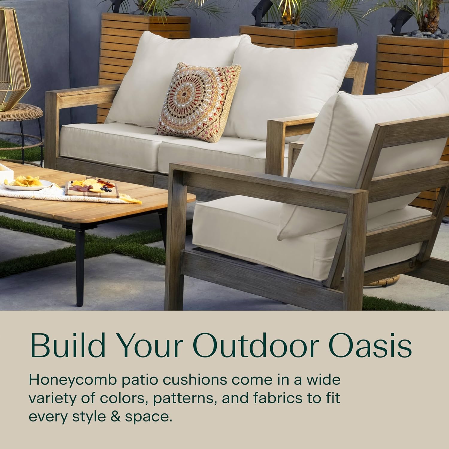 Outdoor Patio Furniture, Solid - огляд і ціна Outdoor Furniture Patio