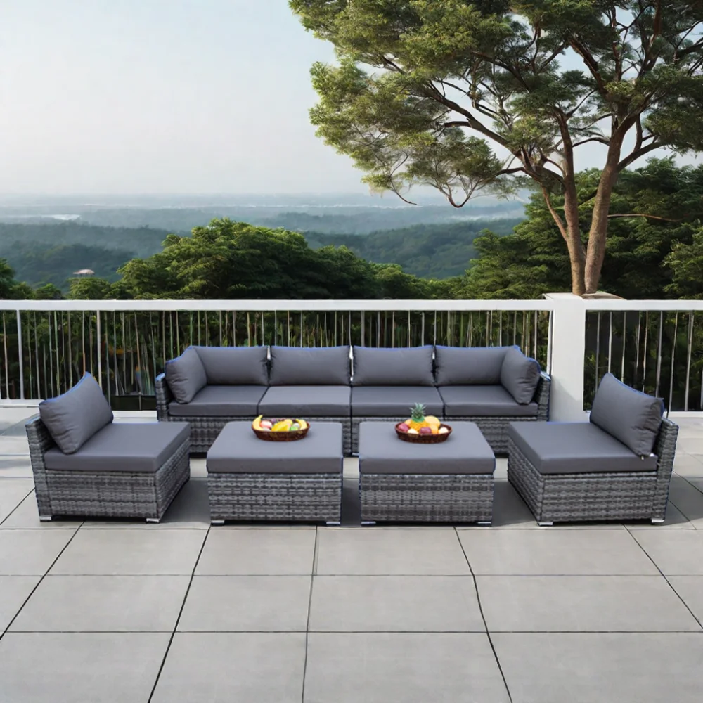 Contemporary Outdoor Furniture - огляд і ціна Outdoor Furniture Set With Fire Pit