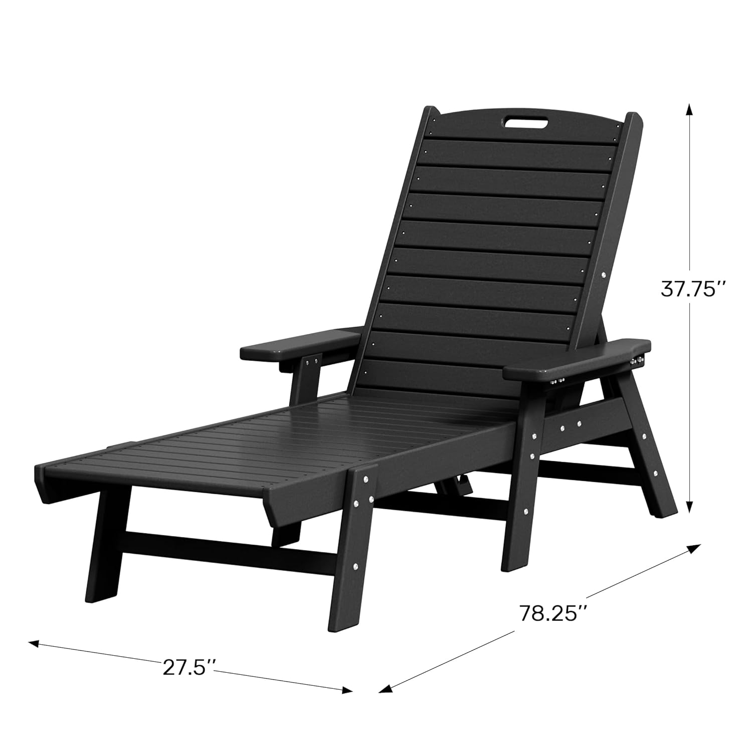 Malibu Poly Reclining Chaise L - огляд і ціна Outdoor Furniture Lounge Set