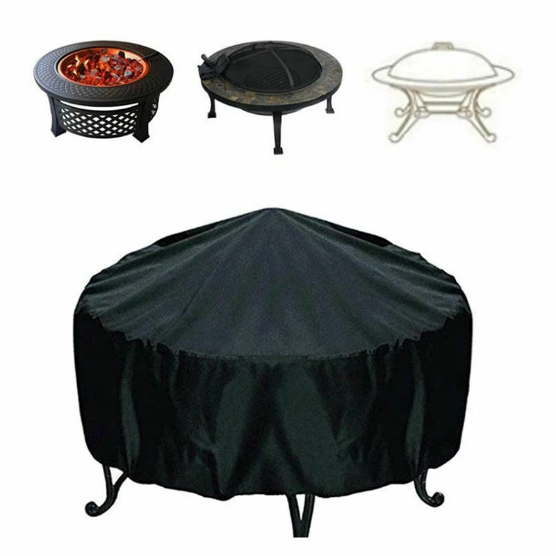 Fire Pit Cover Round Brazier S - огляд і ціна Outdoor Furniture Weatherproof