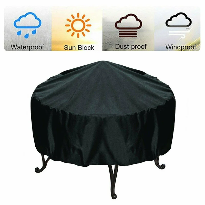 Fire Pit Cover Round Brazier S - огляд і ціна Outdoor Furniture Weatherproof