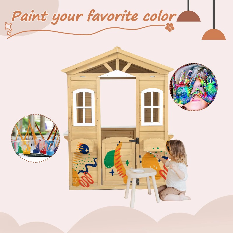 Modern Classic Solid Wood Play - огляд і ціна Outdoor Furniture Kids