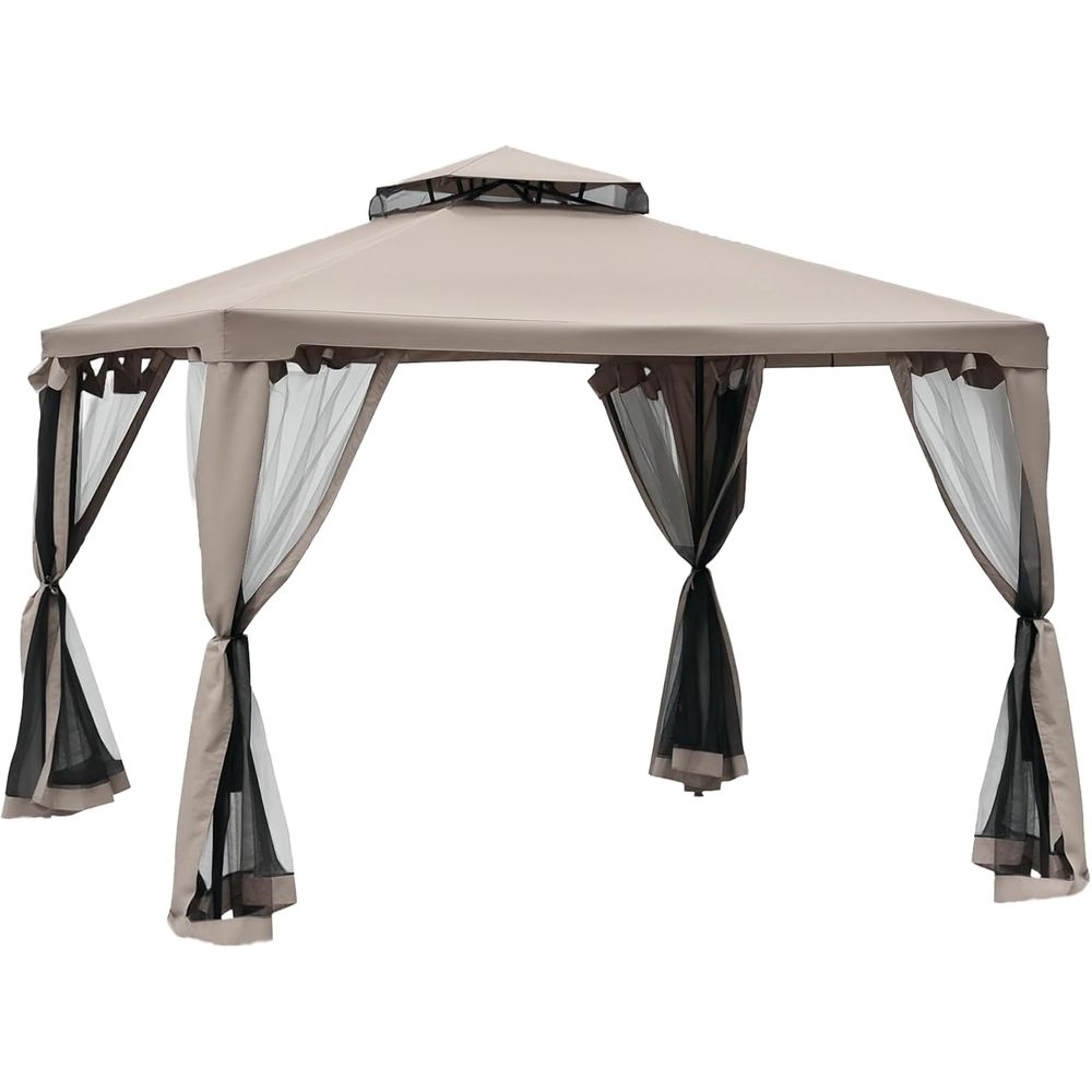 9.6' x 9.6' Patio Gazebo, Outd - огляд і ціна Outdoor Furniture Patio