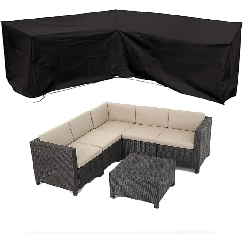 Anti-UV L-shaped Outdoor Sofa  - огляд і ціна Outdoor Furniture Weatherproof
