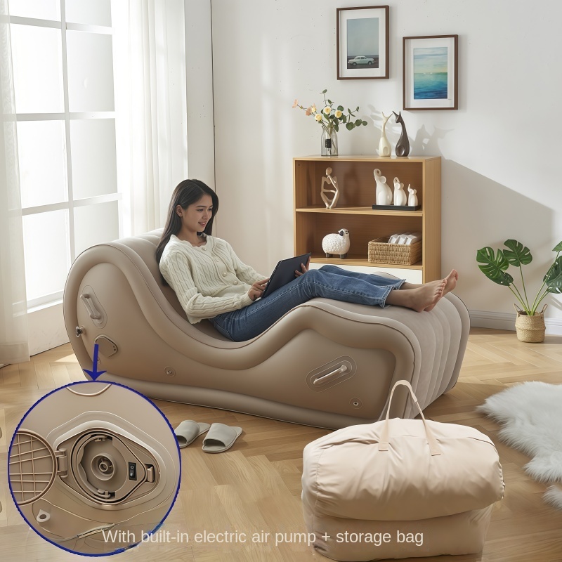 S-Shaped Inflatable Chair, Out - огляд і ціна Outdoor Furniture Material