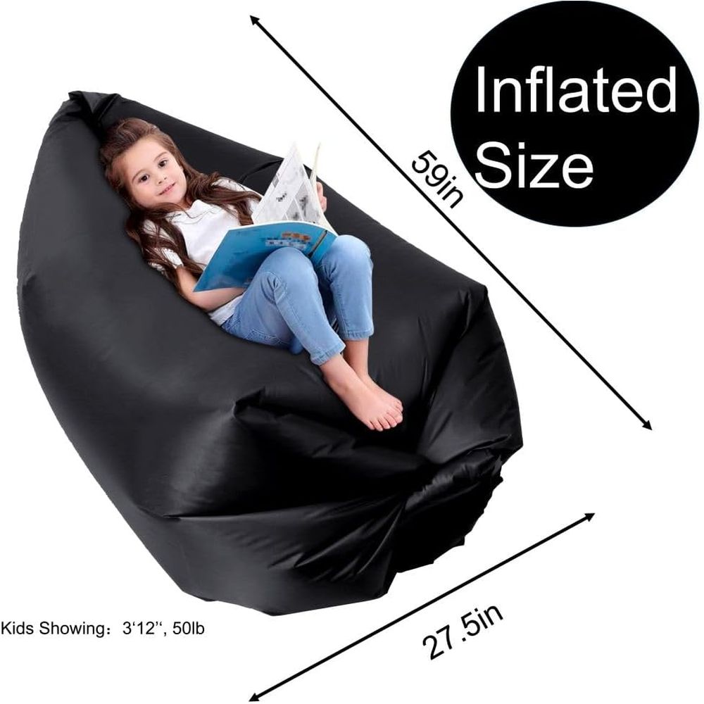 Portable Air Couch, Camping &  - огляд і ціна Outdoor Furniture Black