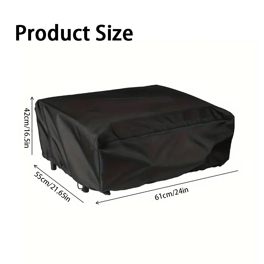 1pc Black Oven Protective Cove - огляд і ціна Outdoor Furniture Black