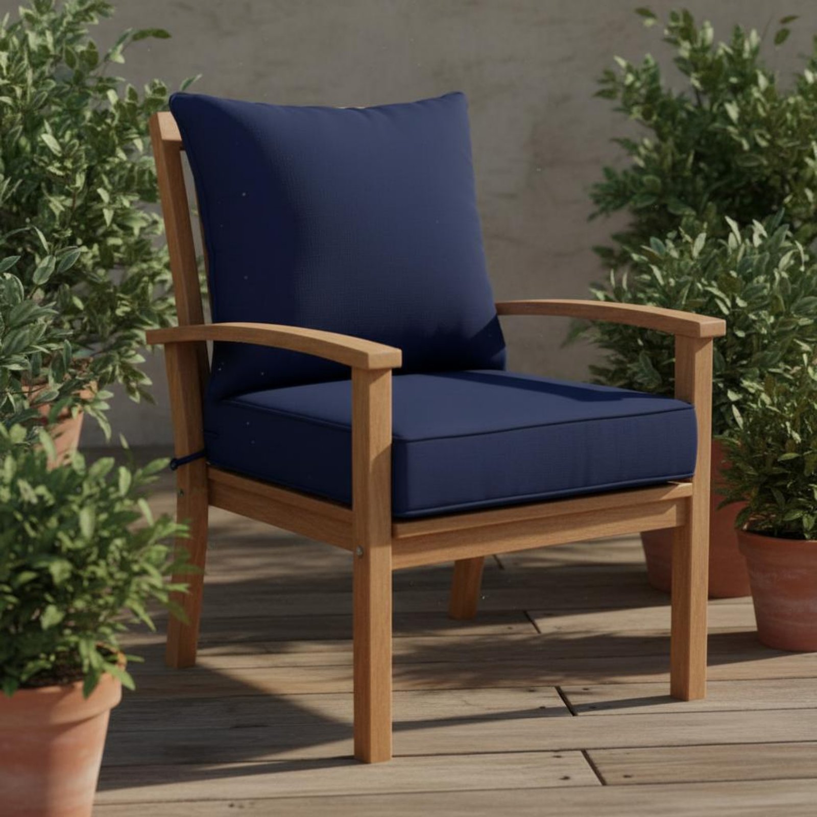 Patio Chair Pad Hidden Closure - огляд і ціна Outdoor Furniture Pads