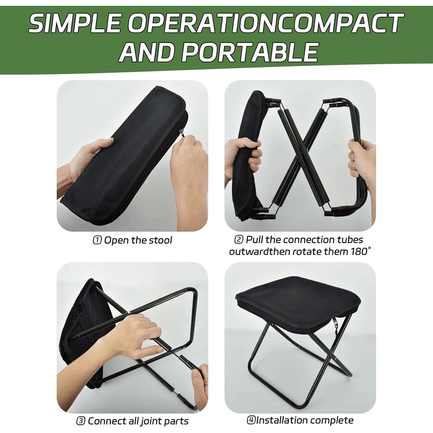 [Portable Folding Chair] Light - огляд і ціна Outdoor Furniture European