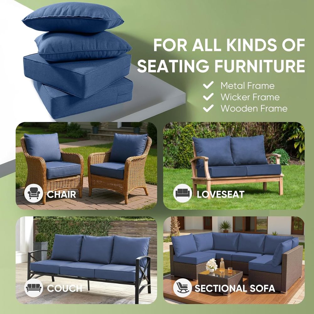 Outdoor Furniture Cushions, 6  - огляд і ціна Outdoor Furniture Patio