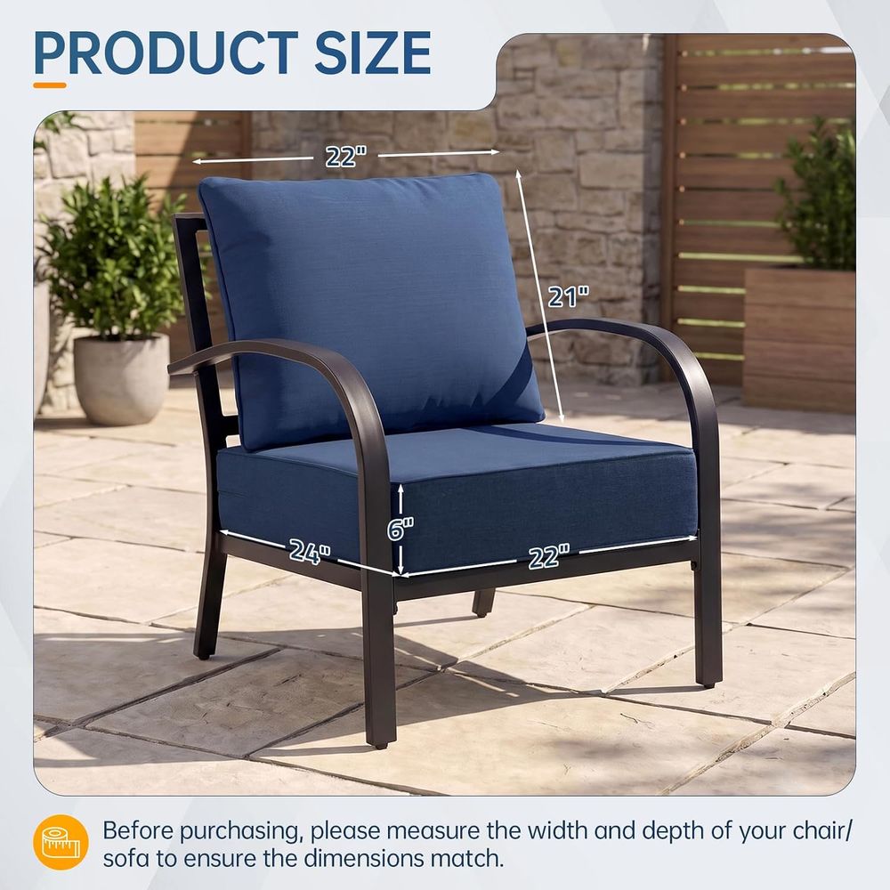 Outdoor Furniture Cushions, 6  - огляд і ціна Outdoor Furniture Patio