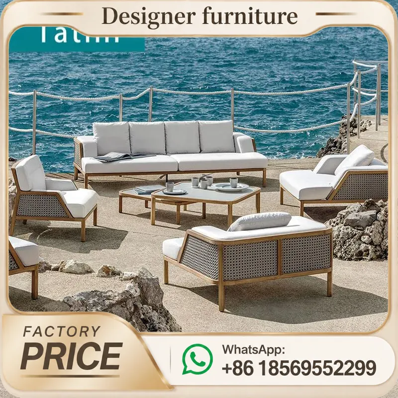 Outdoor Teak Sofa Set Waterpro - огляд і ціна Outdoor Furniture Teak Wood