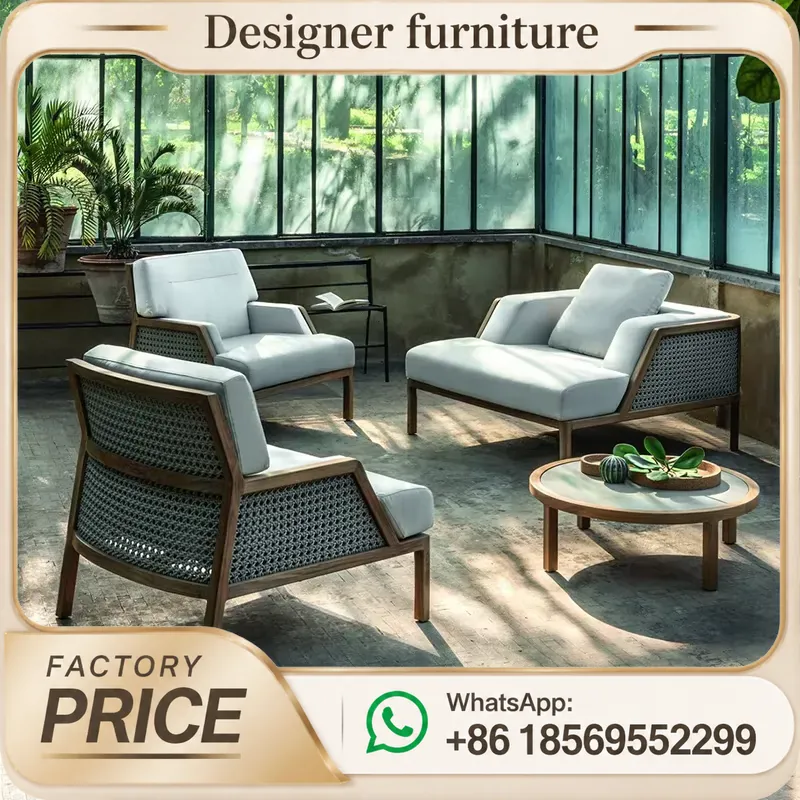 Outdoor Teak Sofa Set Waterpro - огляд і ціна Outdoor Furniture Teak Wood