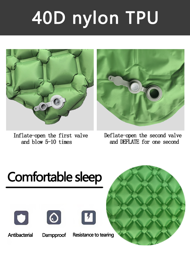 Camping Inflatable Mattress in - огляд і ціна Outdoor Furniture Pads